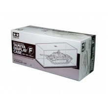 Футляр для моделей "F" (350х160х140 мм.) с черной пластиковой подставкой. 73007  Tamiya